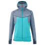 Sudadera de mujer Salewa Puez Hybrid PL W FZ