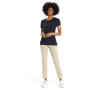 Camiseta de mujer Icebreaker Tech Lite II SS Tee Ski Stripes