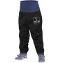 Pantalones sin aislamiento térmico para bebés Unuo Softshell negro
