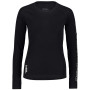 Camiseta funcional de mujer Mons Royale Bella Tech Ls W negro Black