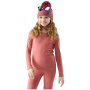 Camiseta funcional para niños Smartwool Kids' Classic Merino Blend Base Layer Cr