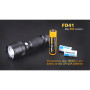 Juego de linterna led Fenix FD41 + 2600 mAh Aku s USB Feni