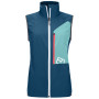 Chaleco de mujer Ortovox Berrino Vest W azul petrol blue