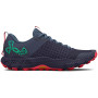 Zapatillas de carrera Under Armour U HOVR DS Ridge TR azul Tempered Steel / Blitz Red / Antifreeze