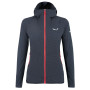 Chaqueta de mujer Salewa Sorapis Dst W Jkt azul oscuro PremiumNavy