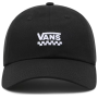 Gorra de mujer Vans Wm Court Side Hat negro Black Checker