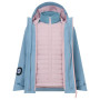 Chaqueta de invierno para niña Regatta Girls Trekktain 3-in-1 II DusBluPwLil