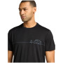 Camiseta funcional de hombre Icebreaker M Mer 150 Tech Lite SS T Sing Li Cmp