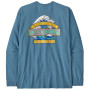 Camiseta de hombre Patagonia Long-Sleeved Great Waves Responsibili-Tee