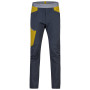 Pantalones softshell de hombre Hannah Torrent gris/amarillo india ink/golden palm