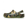 Zapatillas para niños Crocs Classic Camouflage Clog Army Green/Multi