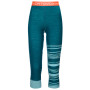 Calzoncillos funcionales de mujer Ortovox W's 210 Supersoft Short Pants azul PacificGreen