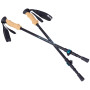 Bastones de senderismo Zulu Cork Antishock negro/azul black/blue