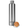 Botella térmica de acero inoxidable Tatonka Hot + Cold Stuff Bamboo Lid 1000