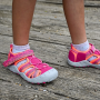 Sandalias para niños Bugga Tiki Pink/Orange