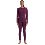 Camiseta funcional de mujer Icebreaker W Mer 200 Oasis LS Crewe First Snow