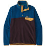 Sudadera de hombre Patagonia Lightweight Synchilla Snap-T Pullover azul/violeta Obsidian Plum