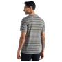 Camiseta de hombre Icebreaker Mens Wave SS Tee Stripe