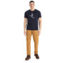 Camiseta de hombre Icebreaker Tech Lite II SS Tee Skiing Yeti