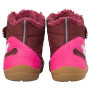 Botas de invierno para niños Viking Outdoor Footwear Alv Barefoot Paw Warm WP 2V Burgundy