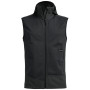 Chaleco de hombre Ortovox Ortler Softshell Plus Vest negro Black Raven