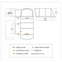 Carpa de autocaravana/furgoneta Vango Galli CC Air Low