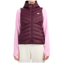 Chaleco de mujer 4F Vest Jacket F372 burdeos Burgundy