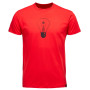 Camiseta de hombre Black Diamond M SS BD IDEA TEE rojo Hyper Red