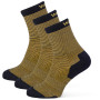 Calcetines Warg Happy Merino M Mini Mix 3 pack azul/amarillo Navy/Yellow