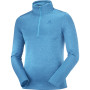 Sudadera de hombre Salomon Essential Lightwarm Seamless azul BarrierReef