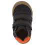 Zapatos barefoot para niños para todo el año Froddo Ollie Lumi Tex Dark Blue