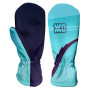 Guantes softshell para niños WAMU Dragon Fantasy azul BLUE