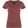 Camiseta funcional de mujer Fjällräven Abisko Cool T-Shirt W rojo Pomegranate Red