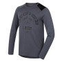 Camiseta funcional de hombre Husky Merino 100 dl. rukáv Wolf gris