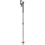 Bastones de senderismo para mujer Leki Helicon Lite negro/gris dark anthracite-neonorange-black