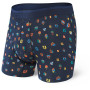 Calzoncillos bóxer Saxx Platinum Boxer Brief Fly azul oscuro NavyFamilyJewels