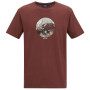 Camiseta de hombre Regatta Cline IX burdeos DkCherryJeep