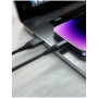 Cable de carga y datos Swissten Aramid Reinforced USB/USB-C 1,5 m
