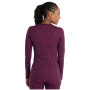 Camiseta funcional de mujer Icebreaker W Mer 200 Oasis LS Crewe First Snow
