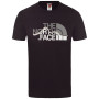Camiseta de hombre The North Face Mountain Line Tee - Eu negro TnfBlack