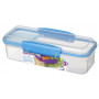 Caja de merienda Sistema Snack Attack To Go azul claro