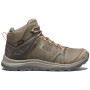 Calzado de mujer Keen Terradora II Leather MID WP W rojo Brindle/Redwood