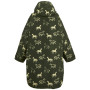 Chaqueta impermeable para niños Regatta Junior Waterproof Changing Robe DrkKhHrses