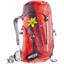 Mochila de mujer Deuter ACT Trail 28 SL rojo FireAubergine