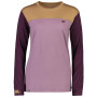 Camiseta funcional de mujer Mons Royale Yotei Bf Ls Dream State violeta IntoTheWild