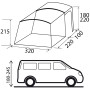 Carpa de autocaravana/furgoneta Brunner Trails Lc