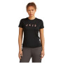 Camiseta de mujer Icebreaker Women Merino 150 Tech Lite SS Tee Snow Day