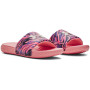 Pantuflas de mujer Under Armour W Ansa Graphic rosa Posh Pink / Posh Pink / Ivory