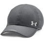 Gorra Under Armour Isochill Launch Run gris Pitch Gray / Pitch Gray / Reflective