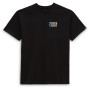 Camiseta de hombre Vans Global Stack-B negro black